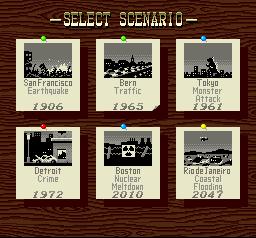 Scenario mode