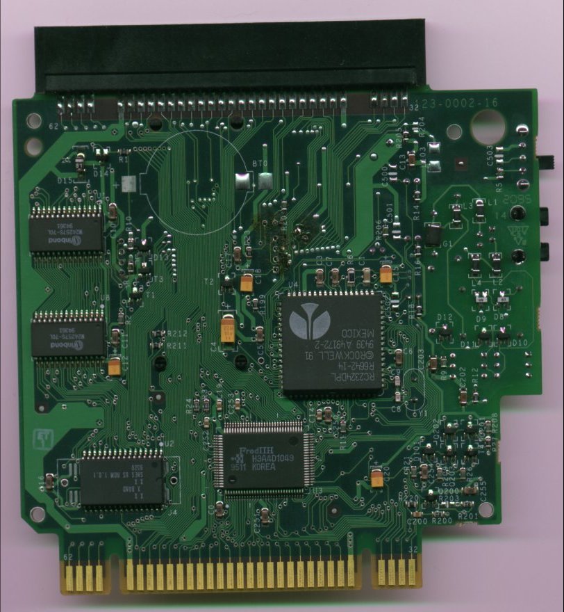 X-Band PCB - front