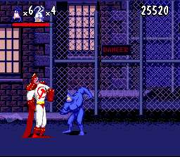 Commie man is a diversion you only meet by falling off a building in the randomly tossed weapons levels