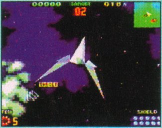 Flying in space from the WCES 95 beta (from GamePro, March 1995)
