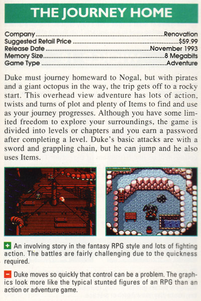Review in Nintendo Power