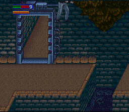 Eventually, the game ended when I unlocked this door, and I couldn't proceed. I was able to walk through the wall a small ways, though.