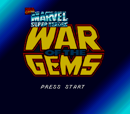 Marvel Super Heroes - War Of The Gems ROM - SNES Download