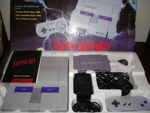 Super NES system with Super Mario World Pack-in - Playtronic
