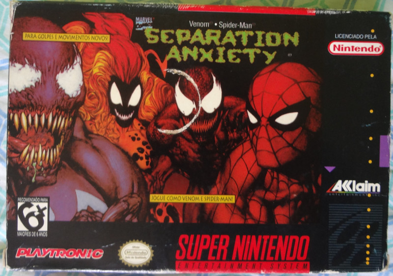 Spider-Man & Venom - Separation Anxiety (box - front)
