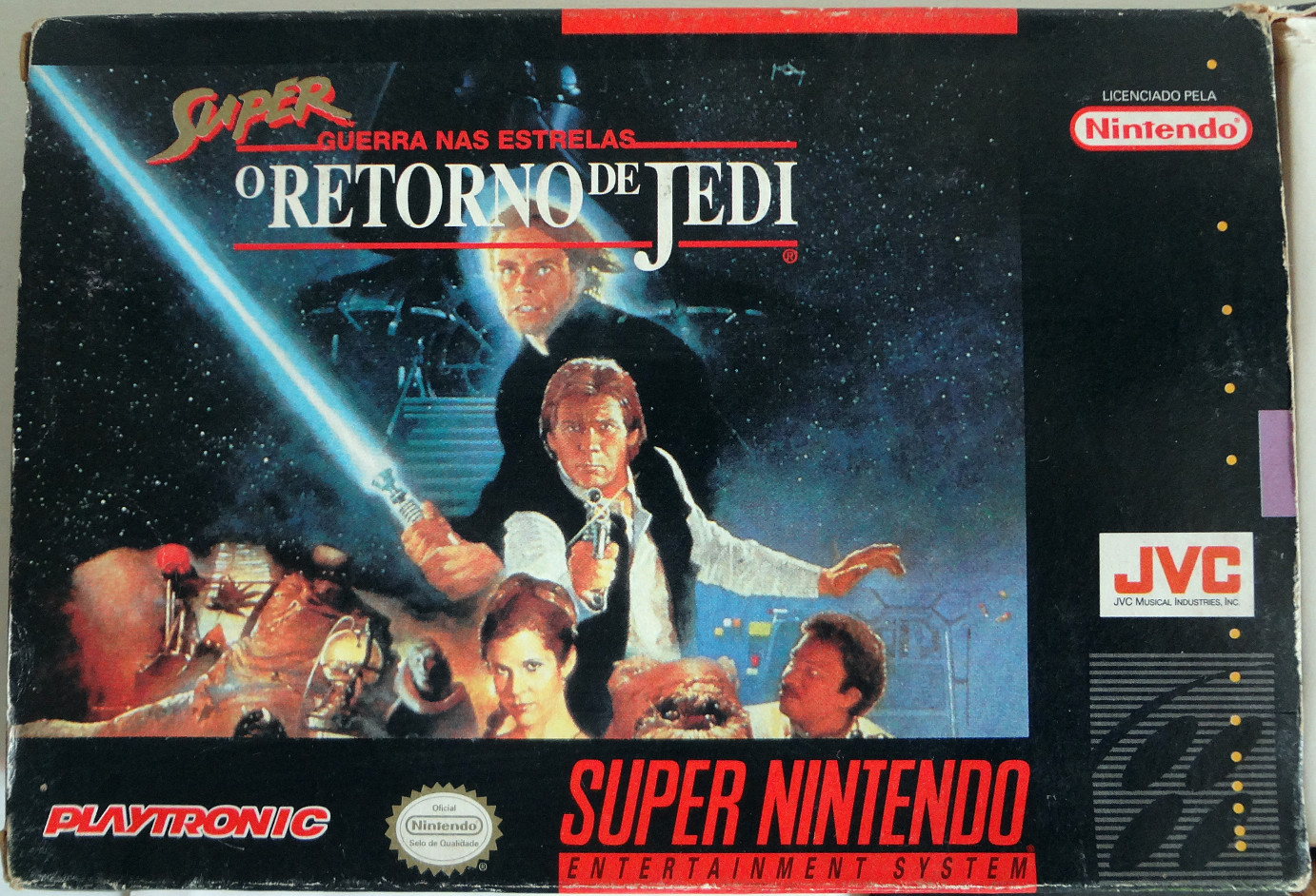 Super O Retorno de Jedi (Super Return of the Jedi) - Playtronic (Box - Front)