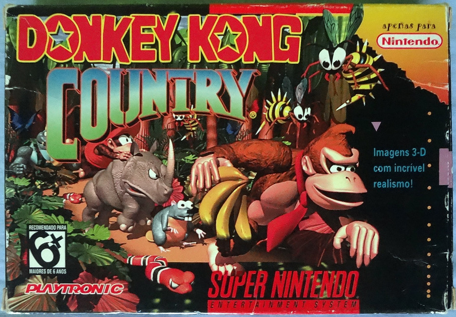 Donkey Kong Country - Playtronic (box - front)