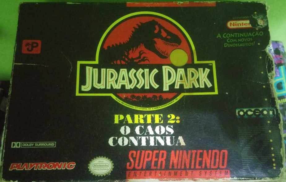 Jurassic Park 2 - Playtronic (Box - front)