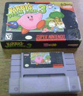 Kirby's Dream Land 3 - Playtronic (Box and cart)