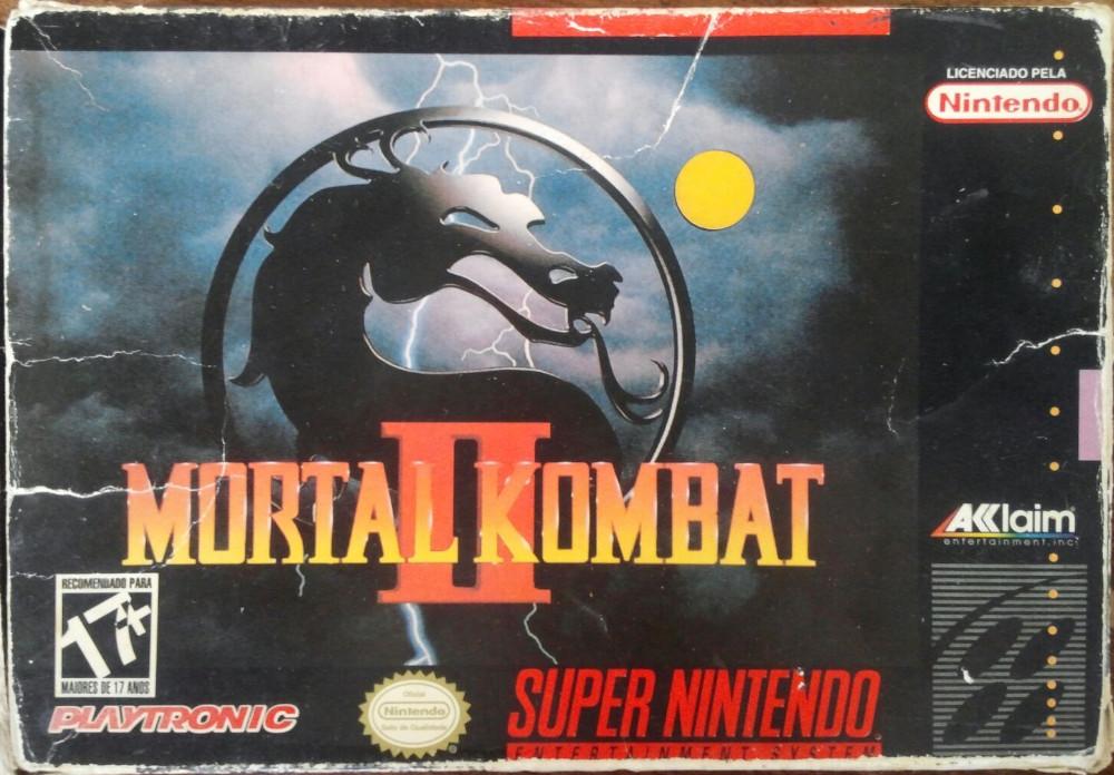 Mortal Kombat II - Playtronic (box - front)