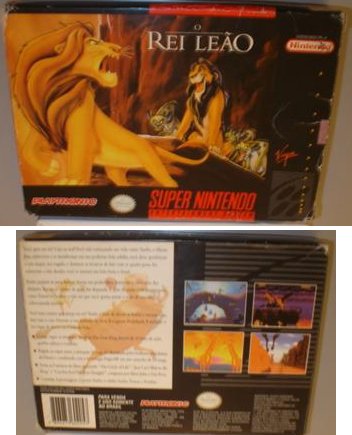 Rei Leao (The Lion King) - Playtronic (Box)