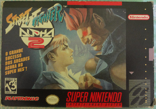 Street Fighter Alpha 2 - Playtronic (box - front)