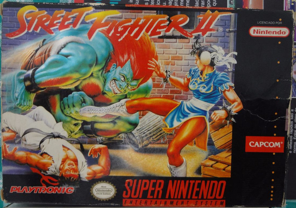 Street Fighter II - The World Warrior - Playtronic (box - front)