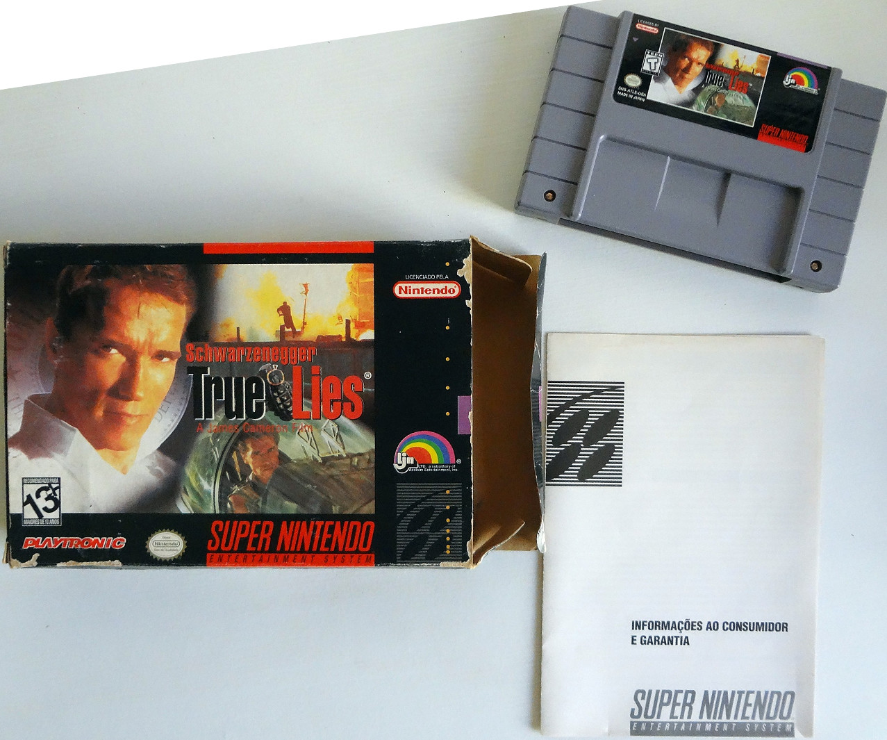 True Lies - Playtronic (CB - note the cart uses a standard US label)