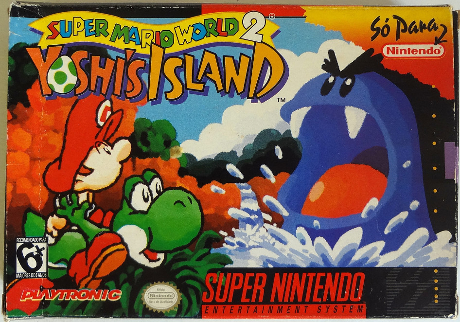 Super Mario World 2: Yoshi's Island - Playtronic (box - front)
