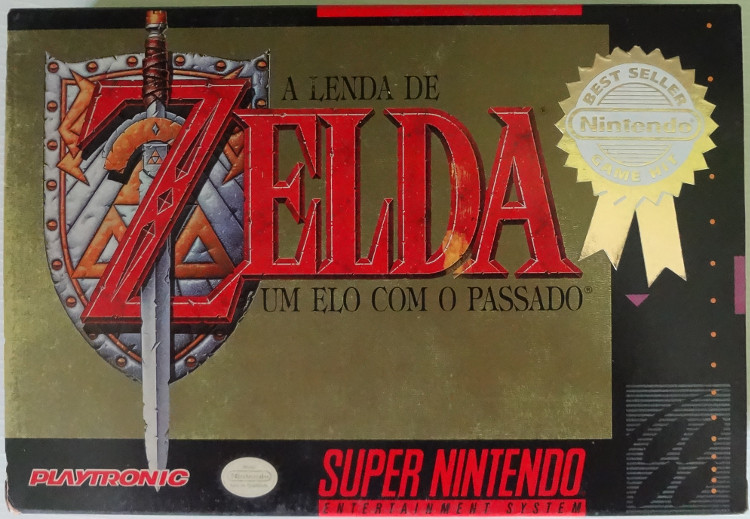 A Lenda De Zelda: Um Elo Com O Passado - Best Seller - Playtronic (box - front)