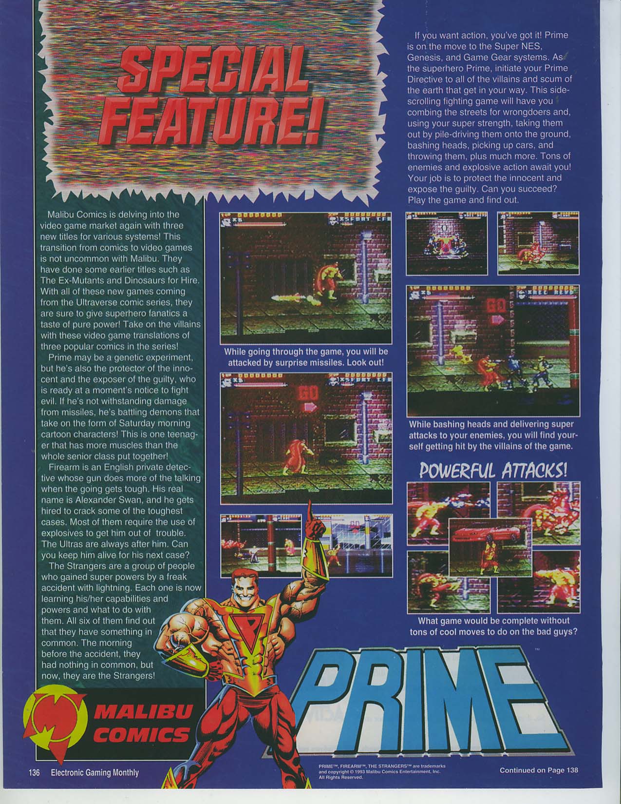 Scan of a feature in the May 1994 issue of EGM