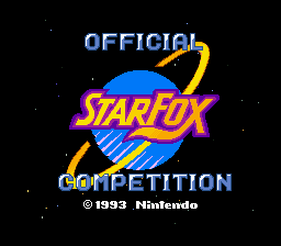 Snes Central: Super Star Fox Weekend / Starwing Competition