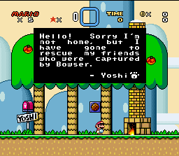 Yoshi is gone, and Bowser is up to no good
