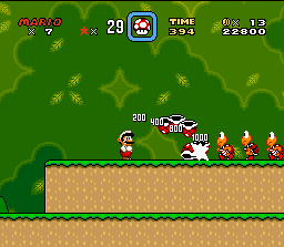 Hit many enemies with the same shell for max points...
