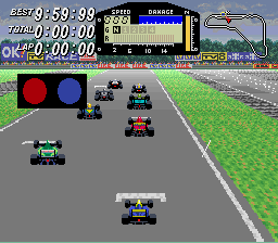 The start of the race