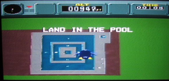 If you have time left, you get to play some of the hidden missions from Pilotwings, like the penguin diving exercise.