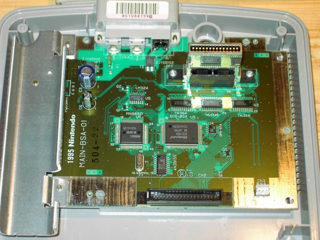Satellaview PCB - Front