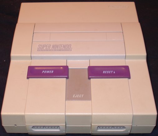 Super NES Console - Top