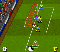 Corner kicks allow you to select the player you want to be before the kick