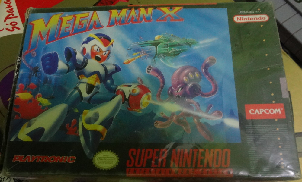 Mega Man X - Playtronic (box - front)
