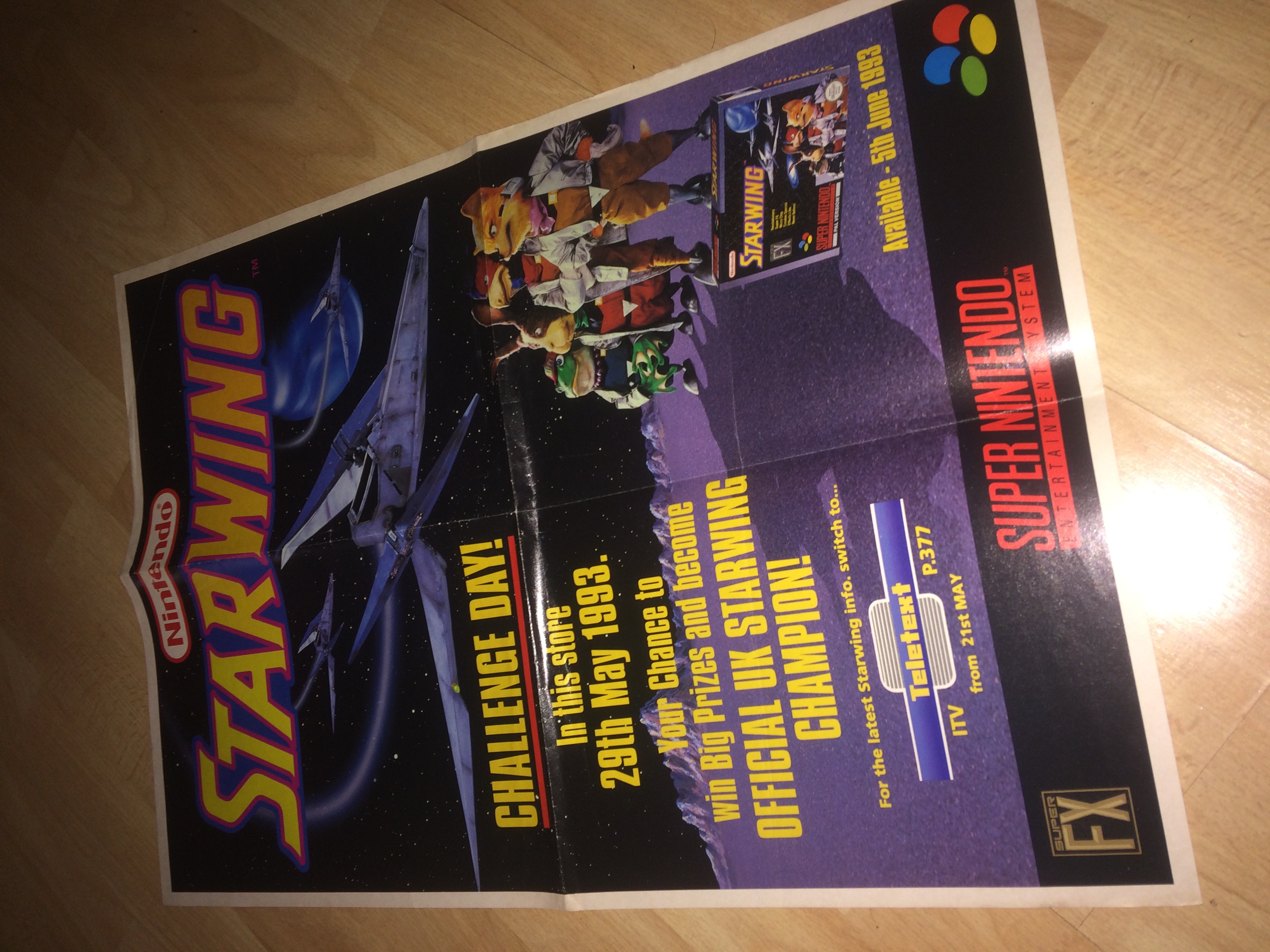 United Kingdom Starwing Competition poster