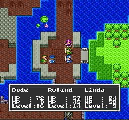 Dragon Quest I & II (SNES) - online game