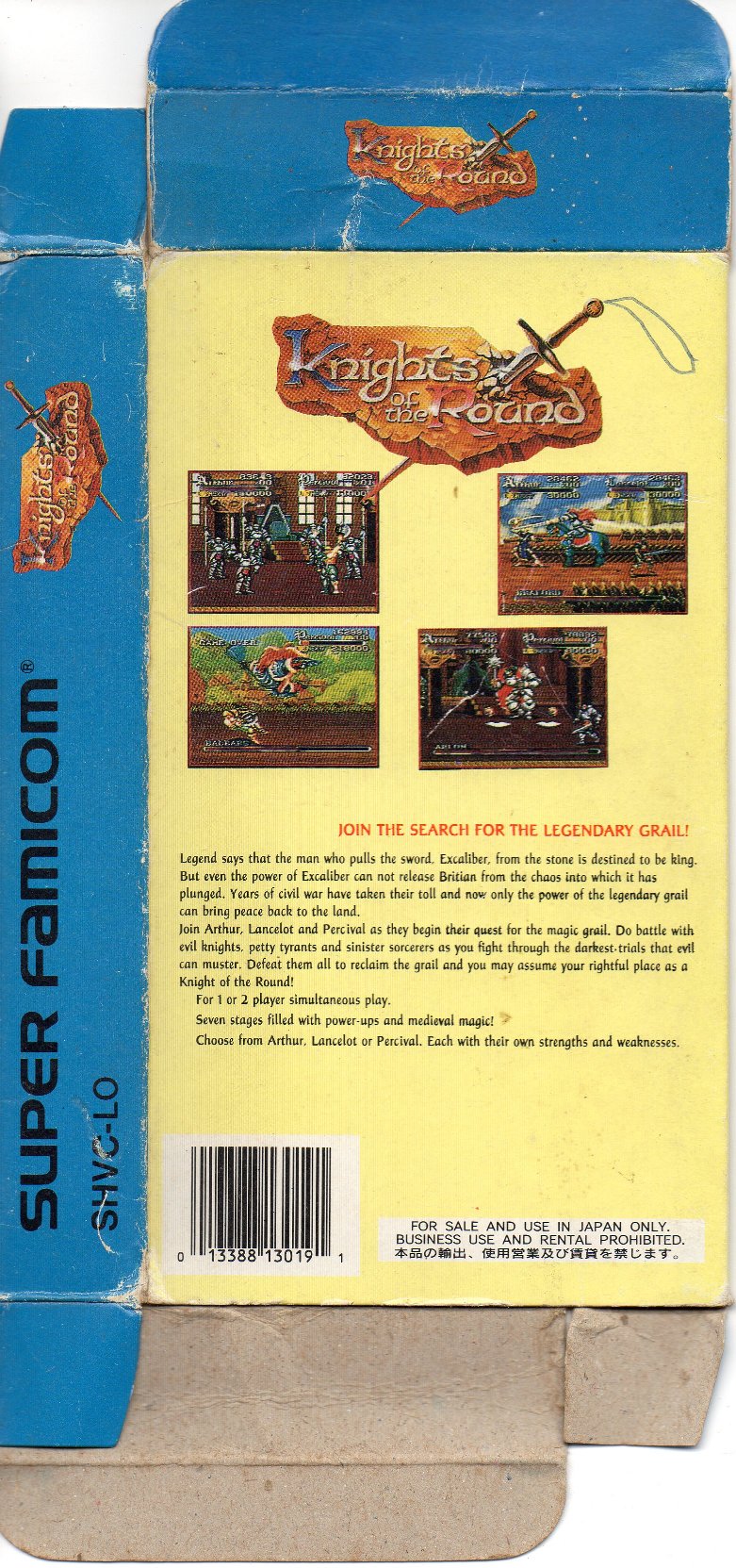 Large scan of the box (back)